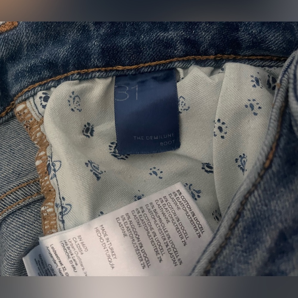 Pilcro Demilune Bootcut Jeans - Picture 9 of 9